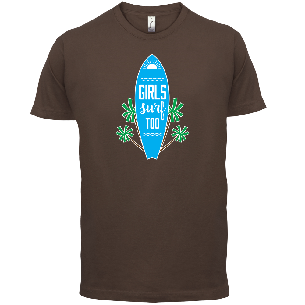 Girls Surf Too T Shirt