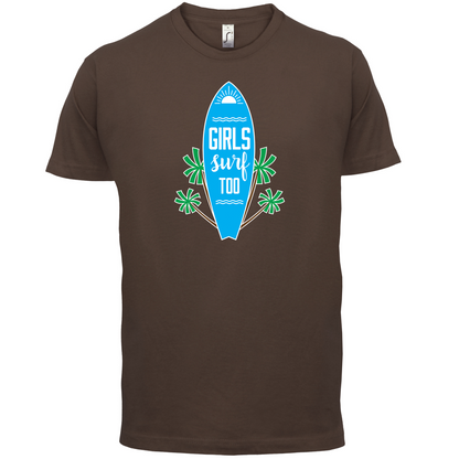 Girls Surf Too T Shirt