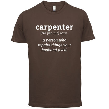 Definition Carpenter T Shirt