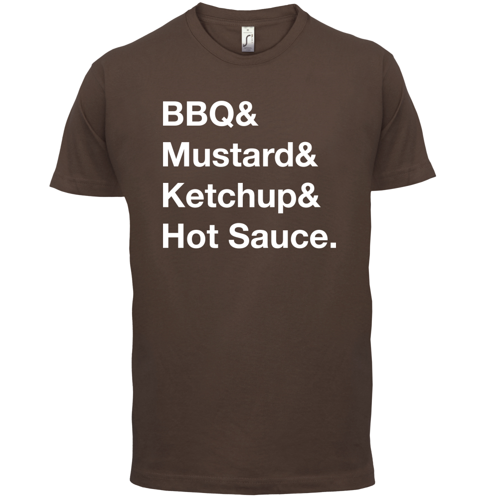 BBQ & Mustart & Ketchup T Shirt