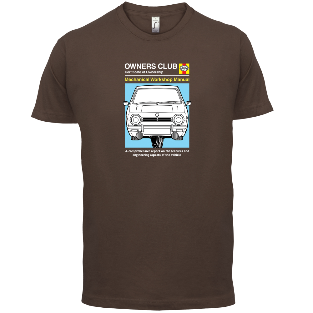 Car Owners Manual Reliant Robin T Shirt