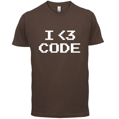 I Heart Code T Shirt