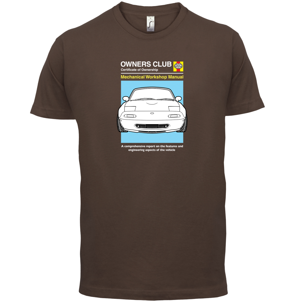 Car Owners Manual MX-5 T Shirt