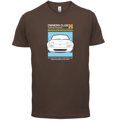 Car Owners Manual MX-5 T Shirt
