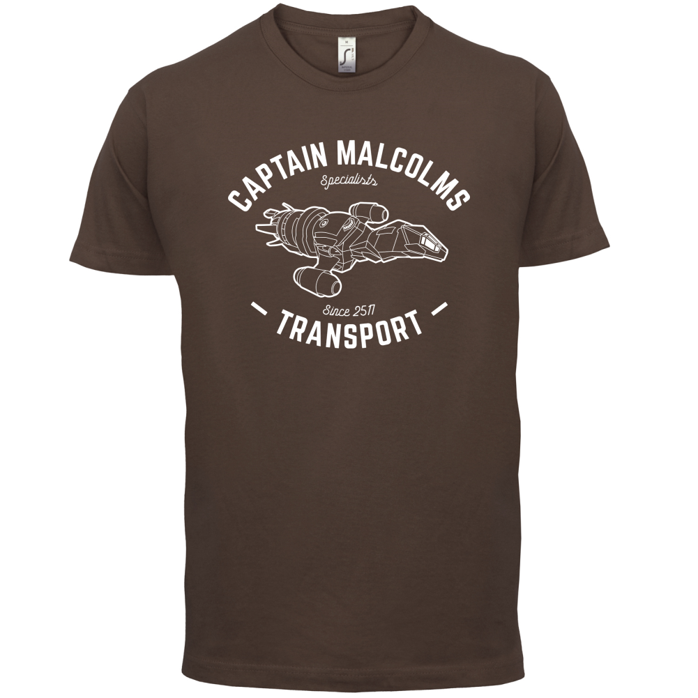 Captain Malcolms Transport T Shirt