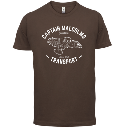 Captain Malcolms Transport T Shirt