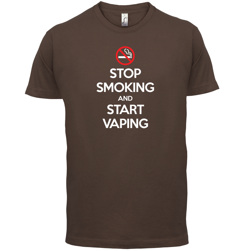 Stop Smoke Start Vaping T Shirt