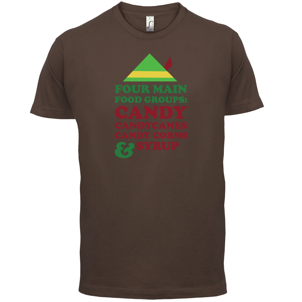 Christmas Food Groups T Shirt