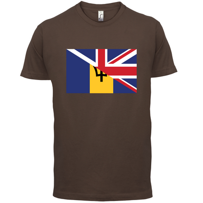 Half Barbados Half UK T Shirt