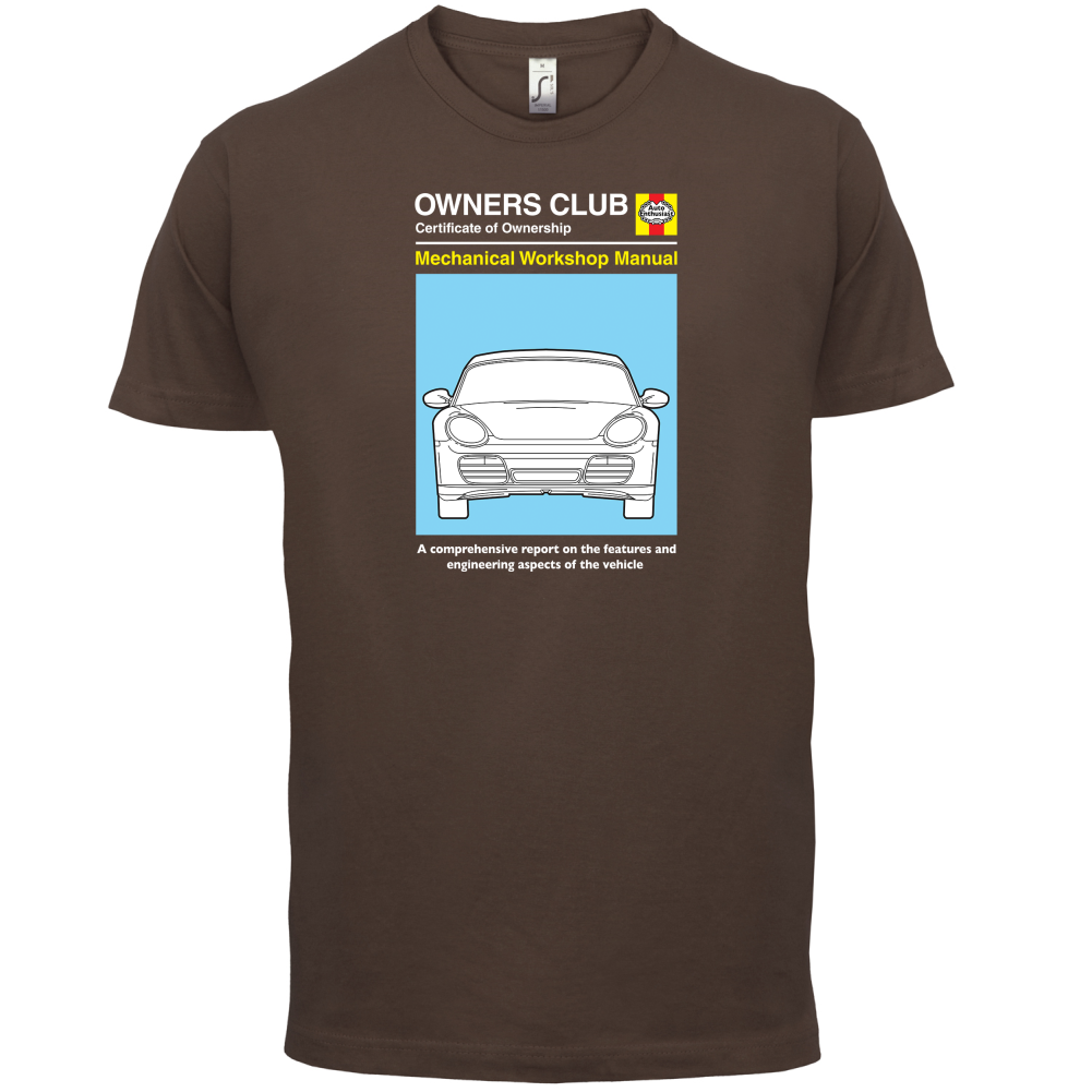 Car Owners Manual 987 T Shirt
