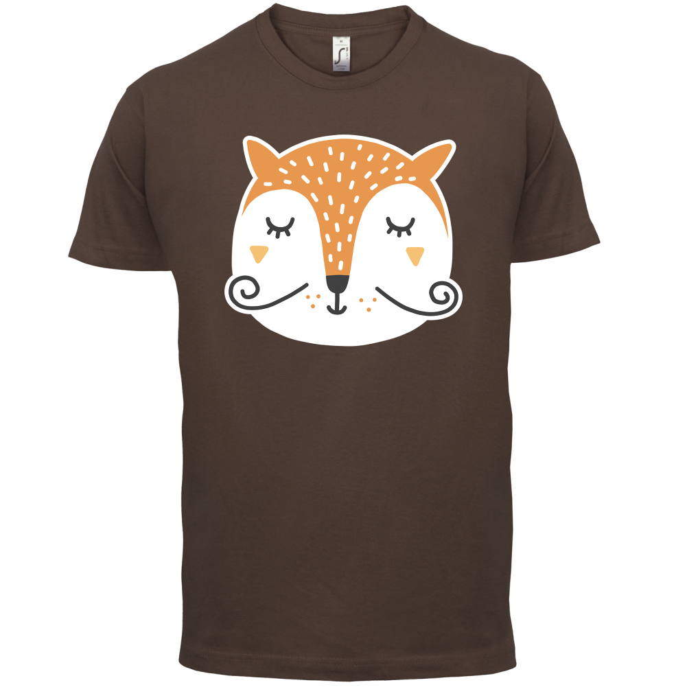 Smiley Face Mr Fox T Shirt