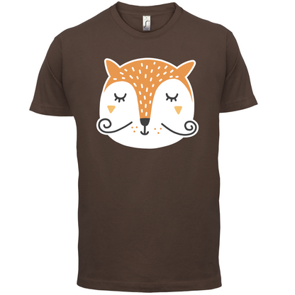 Smiley Face Mr Fox T Shirt