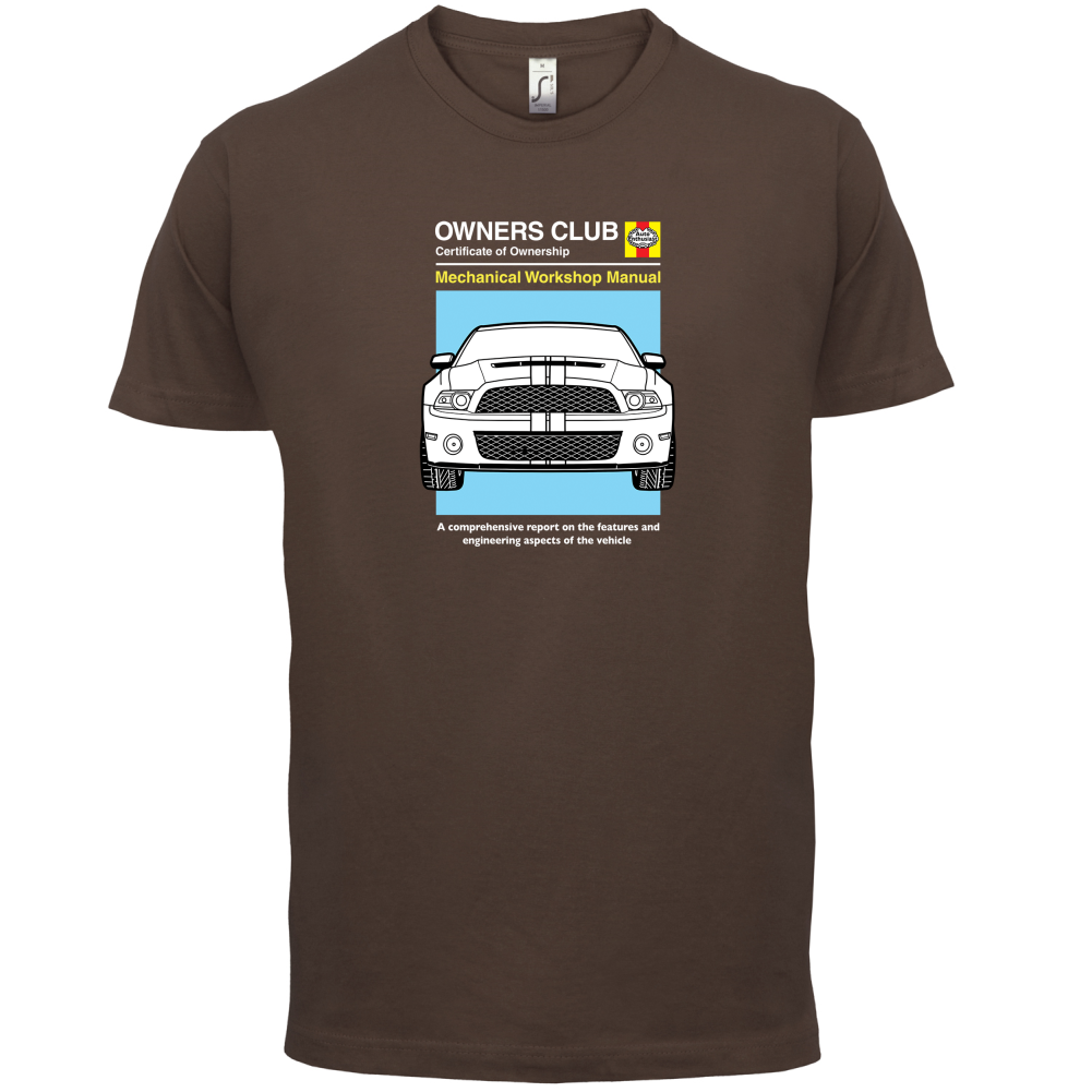 Car Owners Manual Mustang Mustang T Shirt