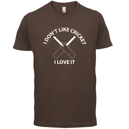 Don't Like Cricket Love It  T Shirt