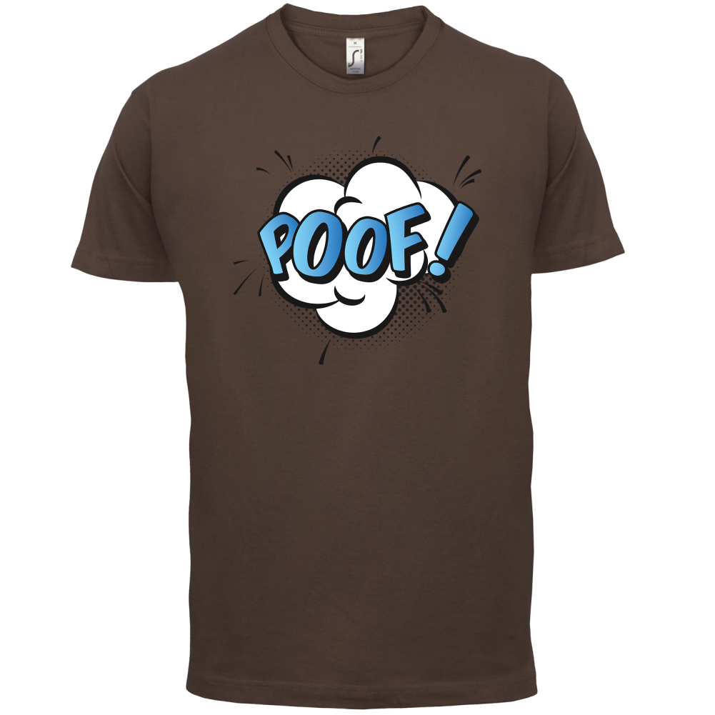 Poof! Word Art T Shirt