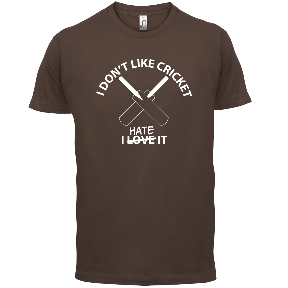 Don't Like Cricket Hate It  T Shirt
