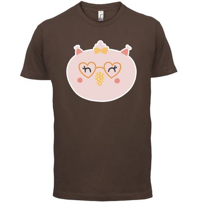 Smiley Face Chick T Shirt