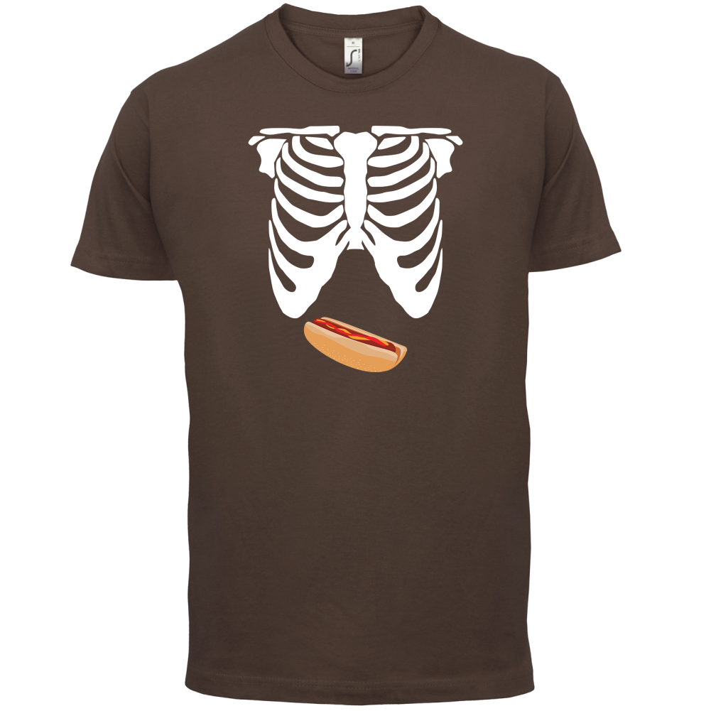 Hotdog Tummy T Shirt