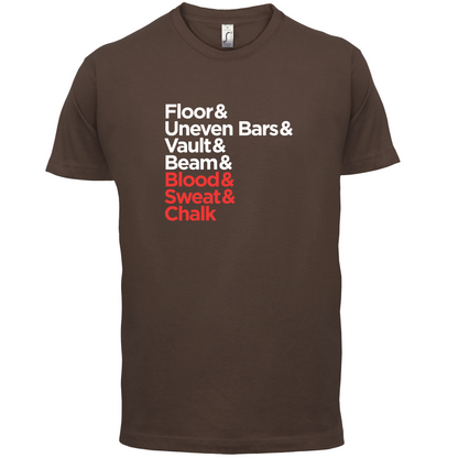 Blood Sweat And Chalk T Shirt