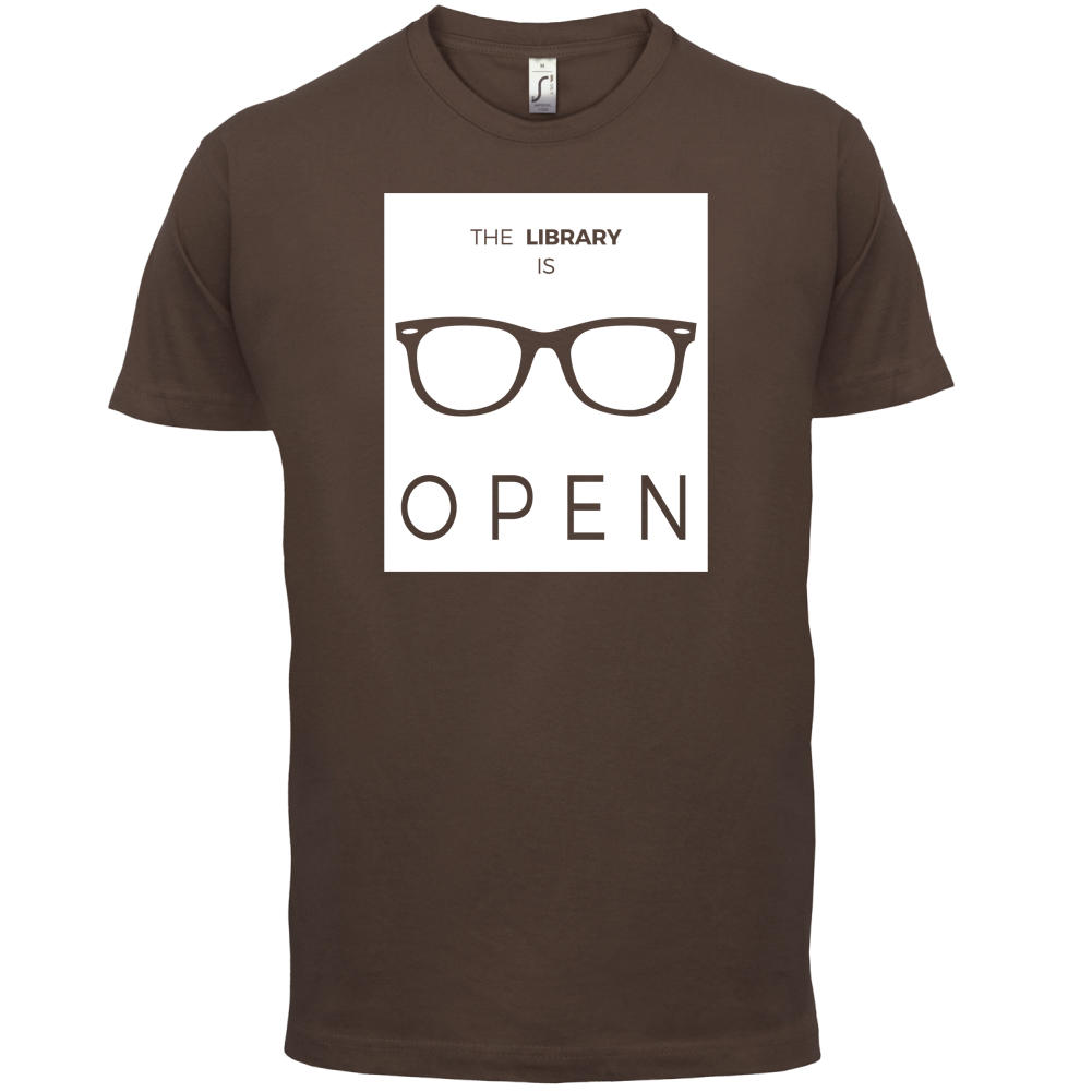 Library Is Open T Shirt