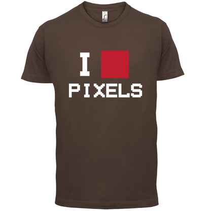 Pixel Heart T Shirt