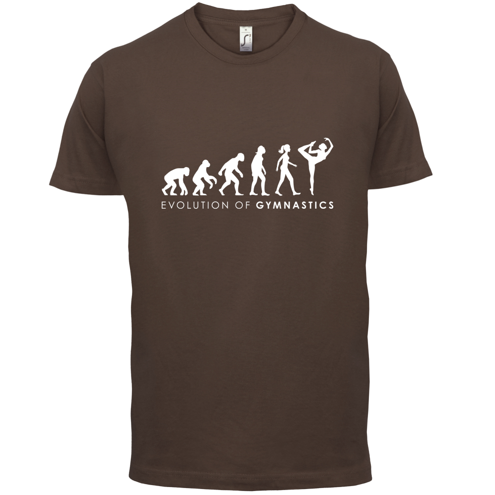 Evolution Of Woman Gymnastics T Shirt