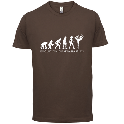 Evolution Of Woman Gymnastics T Shirt