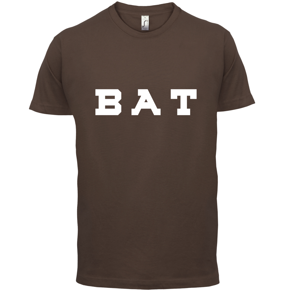 Justcie Bat College Style T Shirt