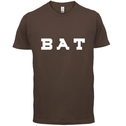 Justcie Bat College Style T Shirt