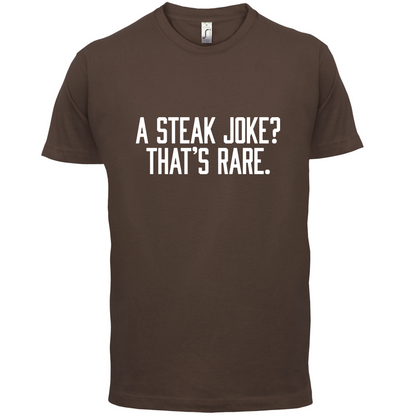 Steak Joke, Thats Rare T Shirt