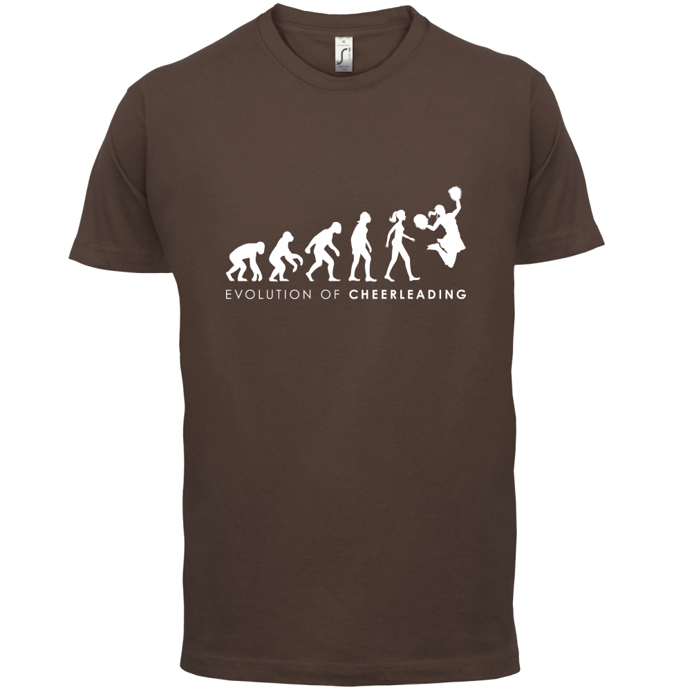 Evolution Of Woman Cheerleading T Shirt