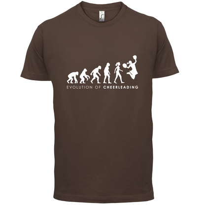 Evolution Of Woman Cheerleading T Shirt