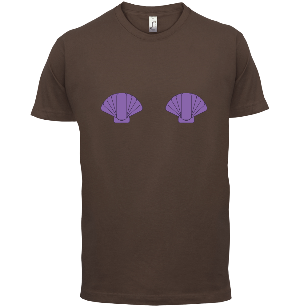 Mermaid Shell Boobs T Shirt