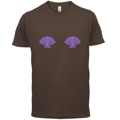 Mermaid Shell Boobs T Shirt