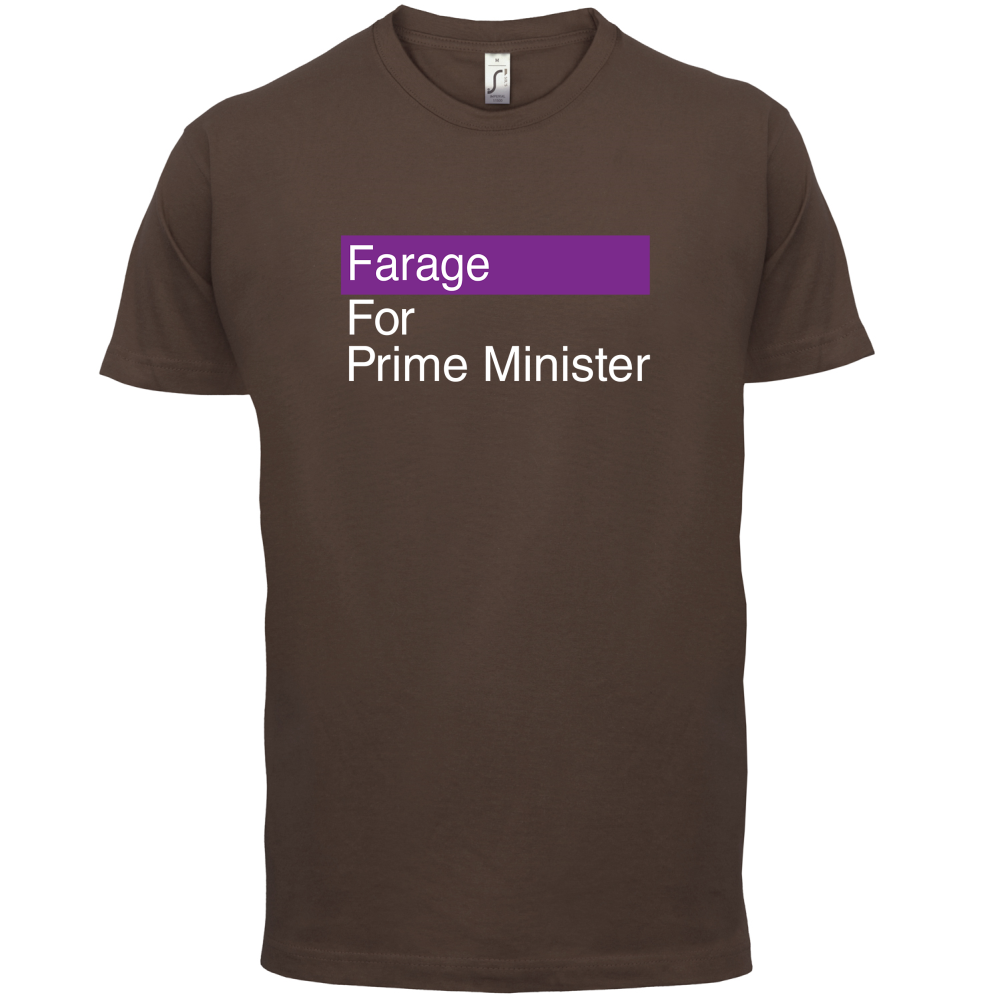 Farage for Prime Minister T Shirt