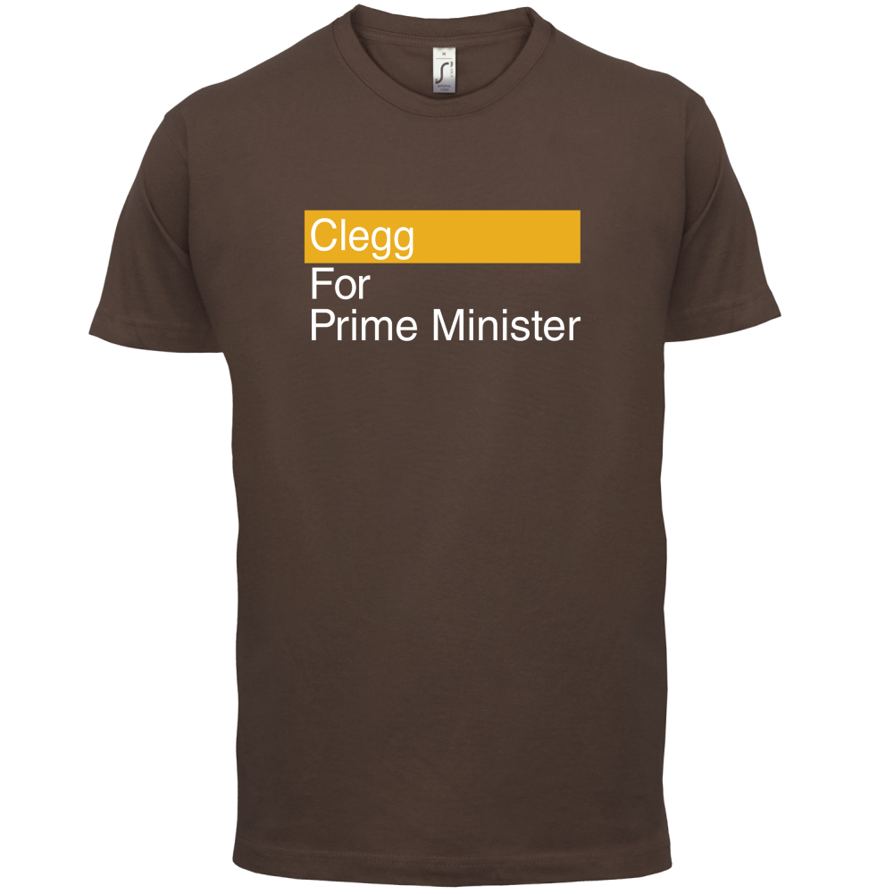 Clegg for Prime Minister T Shirt