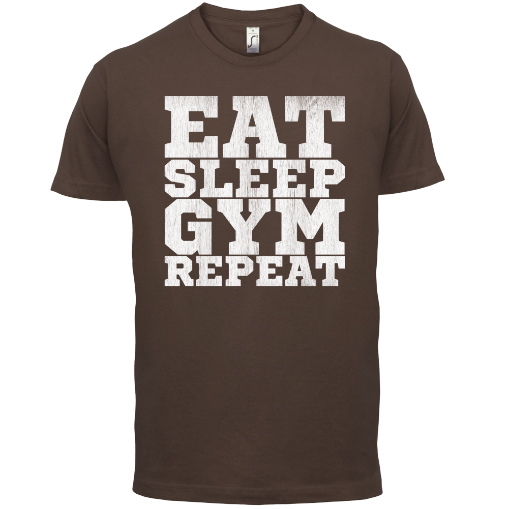 Eat Sleep Gym REPEAT T Shirt