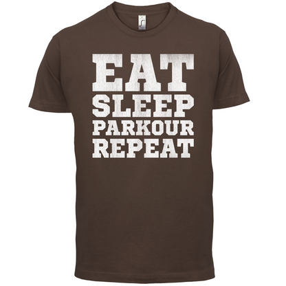 Eat Sleep Parkour REPEAT T Shirt
