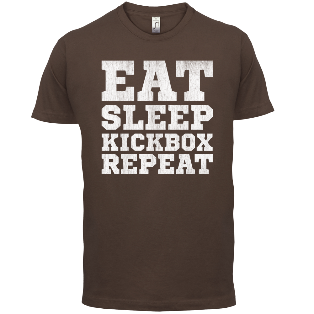 Eat Sleep Kickbox REPEAT T Shirt