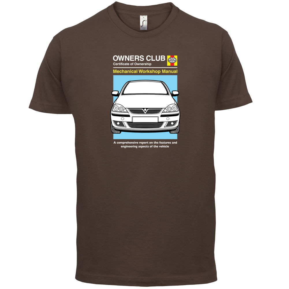 Car Owners Manual Corsa T Shirt