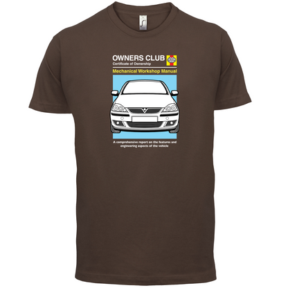 Car Owners Manual Corsa T Shirt