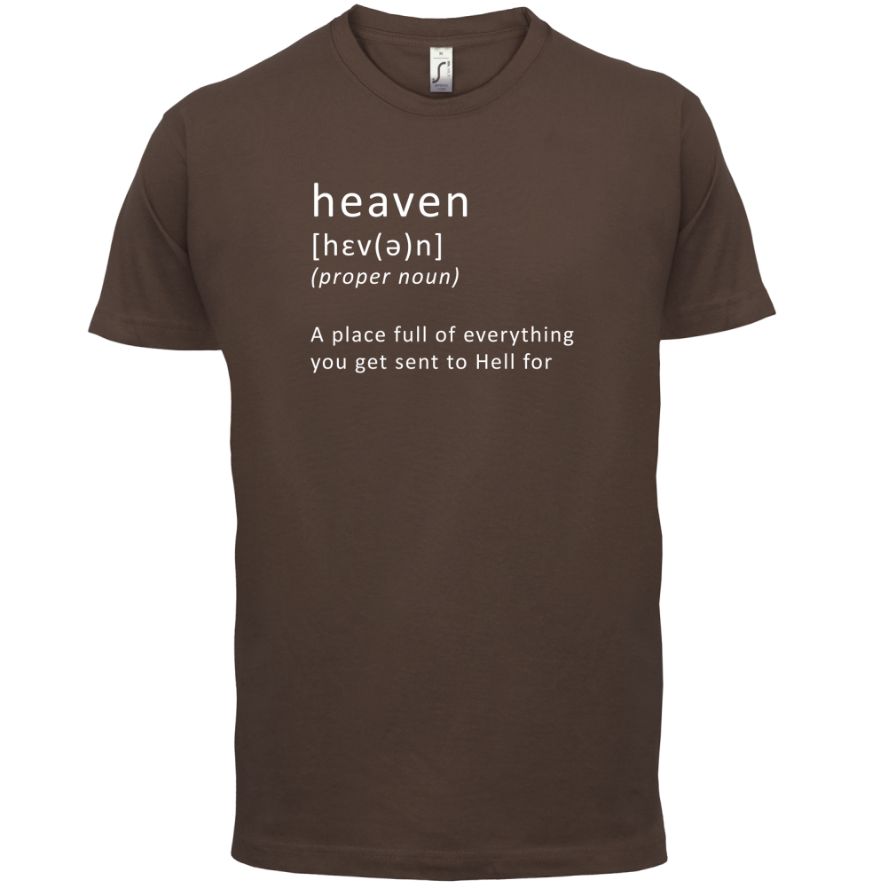 Funny Definition Heaven T Shirt