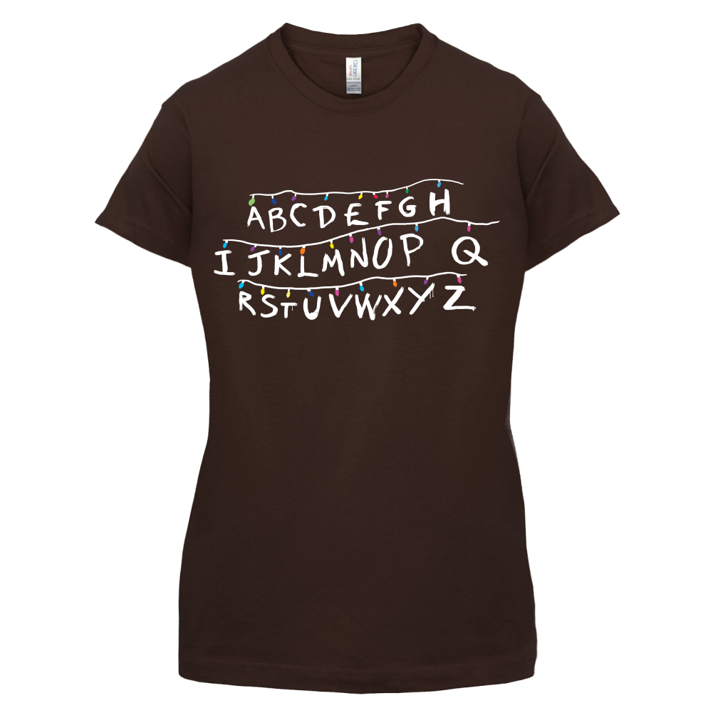 Stranger Alphabet T Shirt
