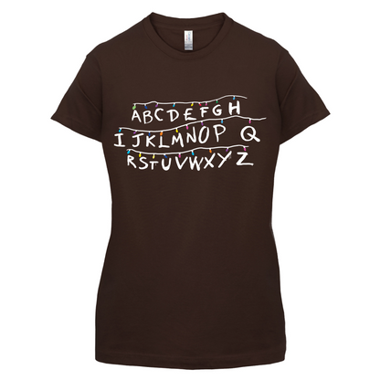Stranger Alphabet T Shirt