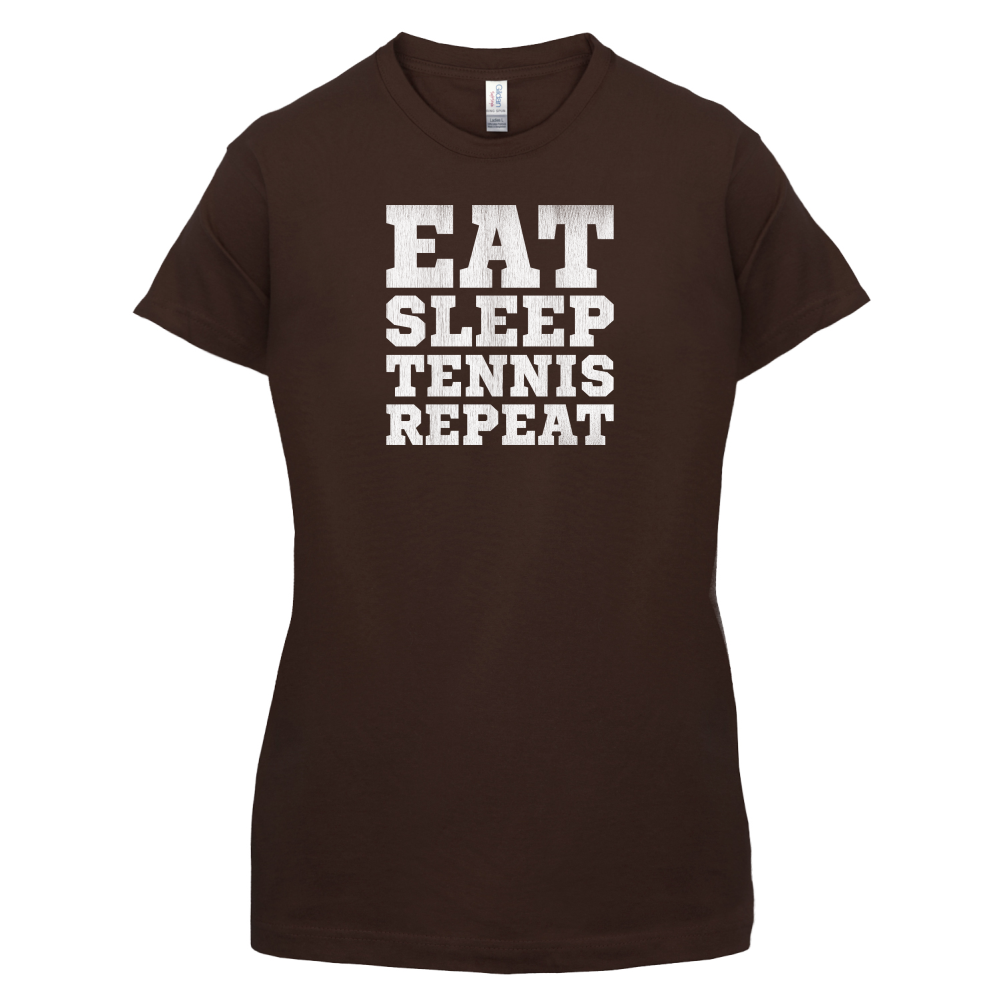 Eat Sleep Tennis Repeat T Shirt