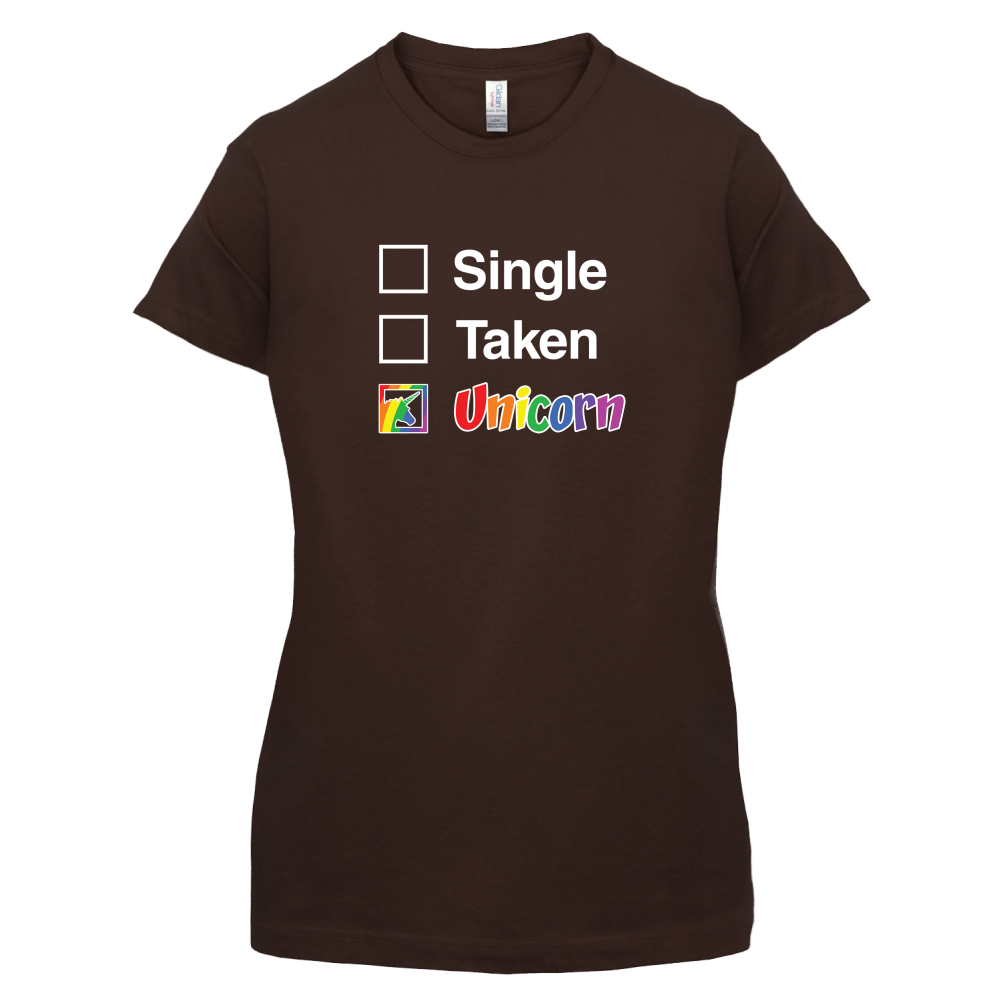Single Taken Unicorn T Shirt