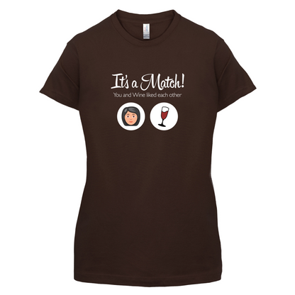 It's A Match Wine T Shirt