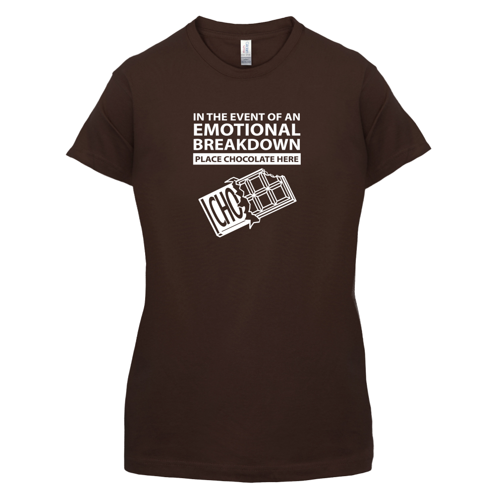 Emotional Breadown Place Chocolate Here T Shirt