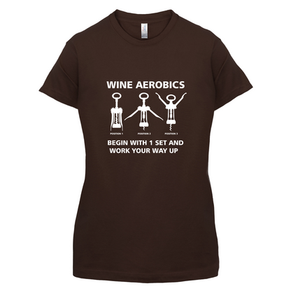 Wine Aerobics T Shirt