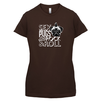 Sex, Pugs And Rock N Roll T Shirt